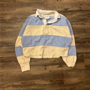 Y2K Abercrombie and fitch collared Long sleeve shirt
